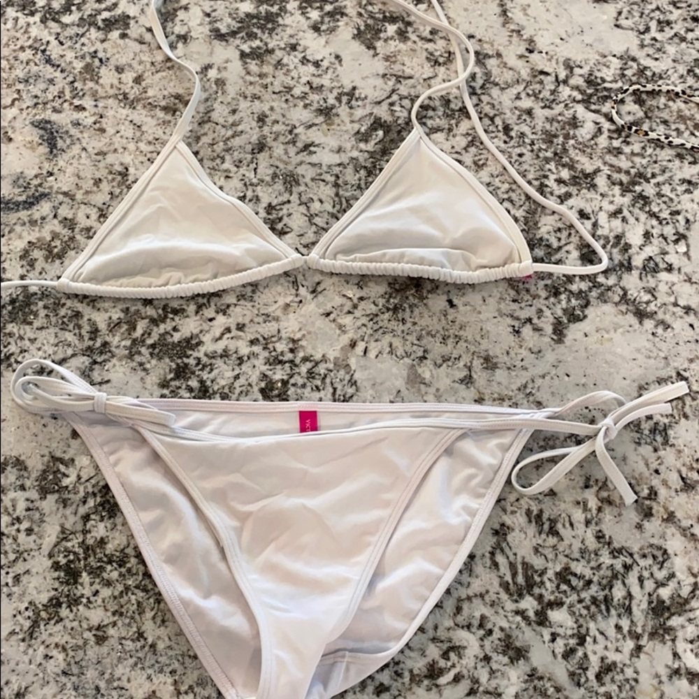 Victoria’s Secret white bikini medium